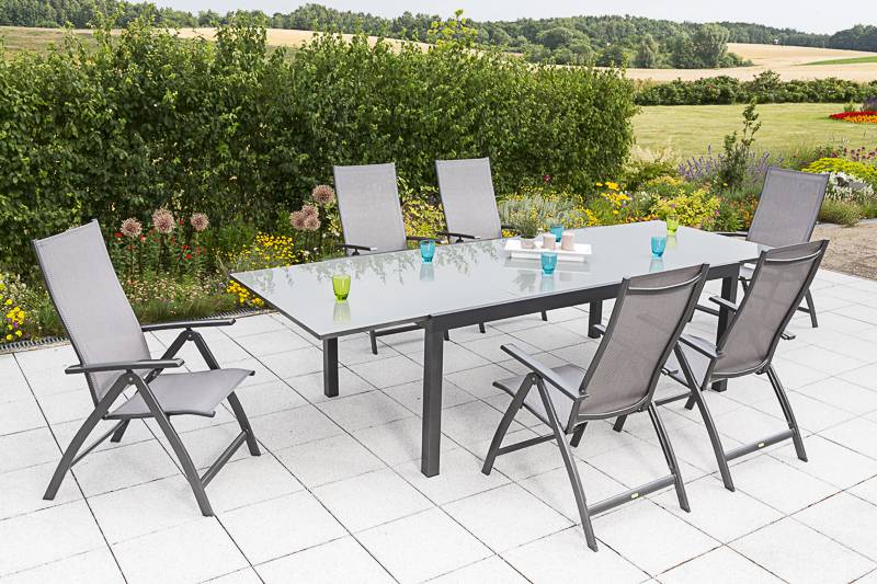 Merxx Vicenza Set 7tlg. Ausziehtisch 200/300 x 110 cm Exklusivangebot