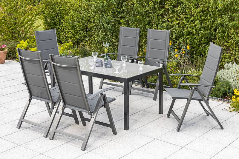 Merxx Florenz Set 7tlg. Tisch 150 x 90 cm Saisonale Angebote