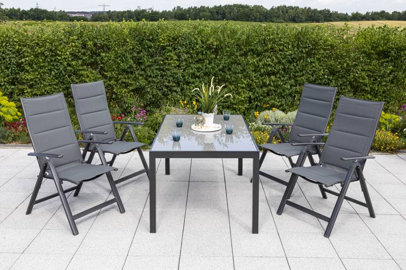 Merxx Taviano Set 5tlg. Tisch 150 x 90 cm