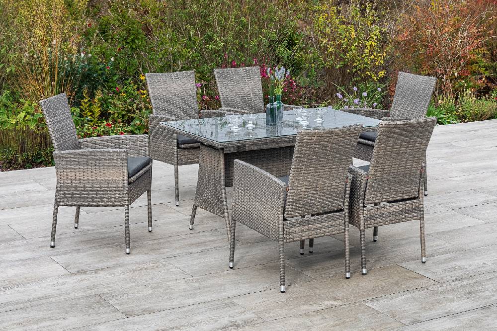 Merxx Sevilla Set 13tlg.Tisch 140 x 80 cm Begrenzte Freigabe