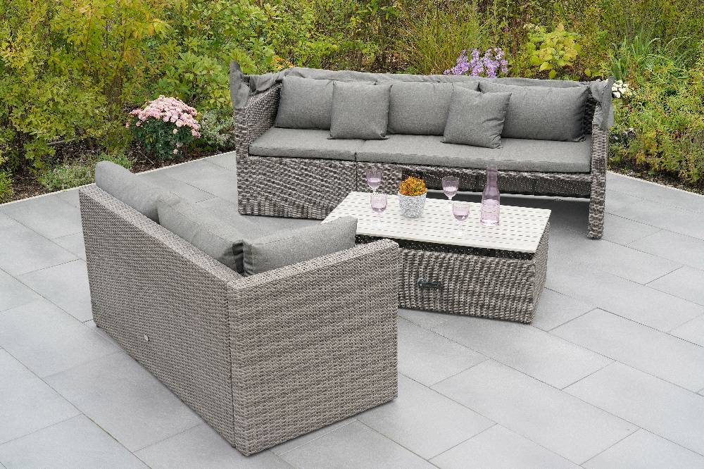 Merxx San Marco Eckset Tisch höhenverstellbar 110 x 60 cm Bis zu 50% Rabatt
