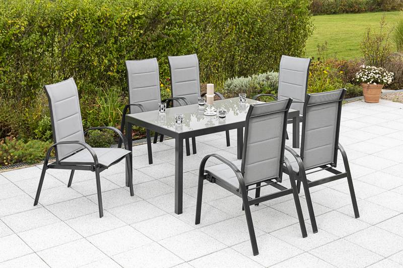Merxx Marini Set 7tlg. Tisch 150 x 90 cm Online Shopping