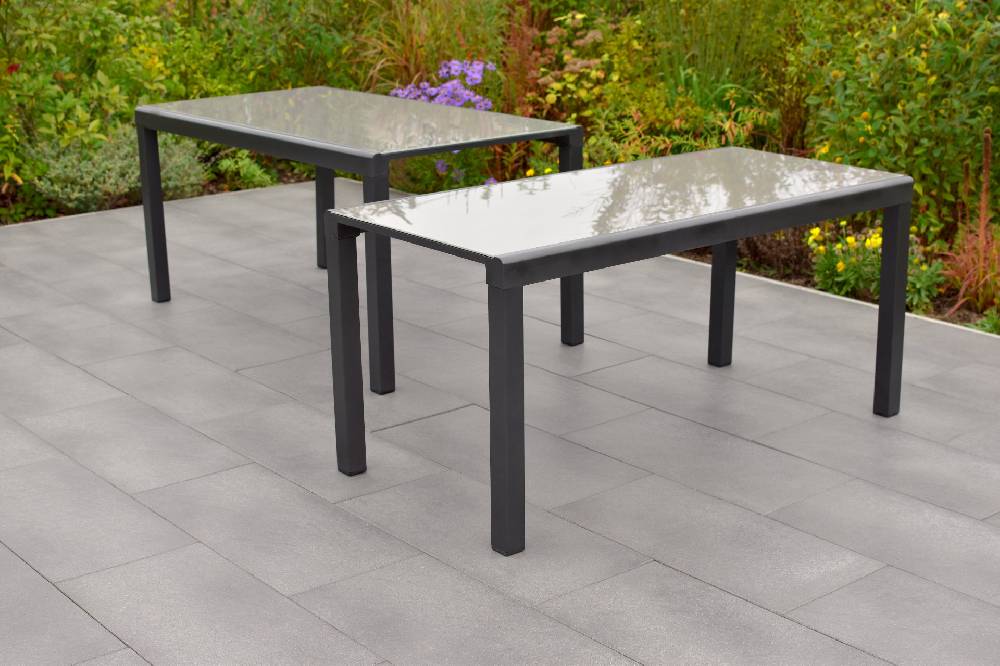 Merxx Trivero Set 9tlg. Flex-Ausziehtisch 160/320 x 78 cm Tiefpreis