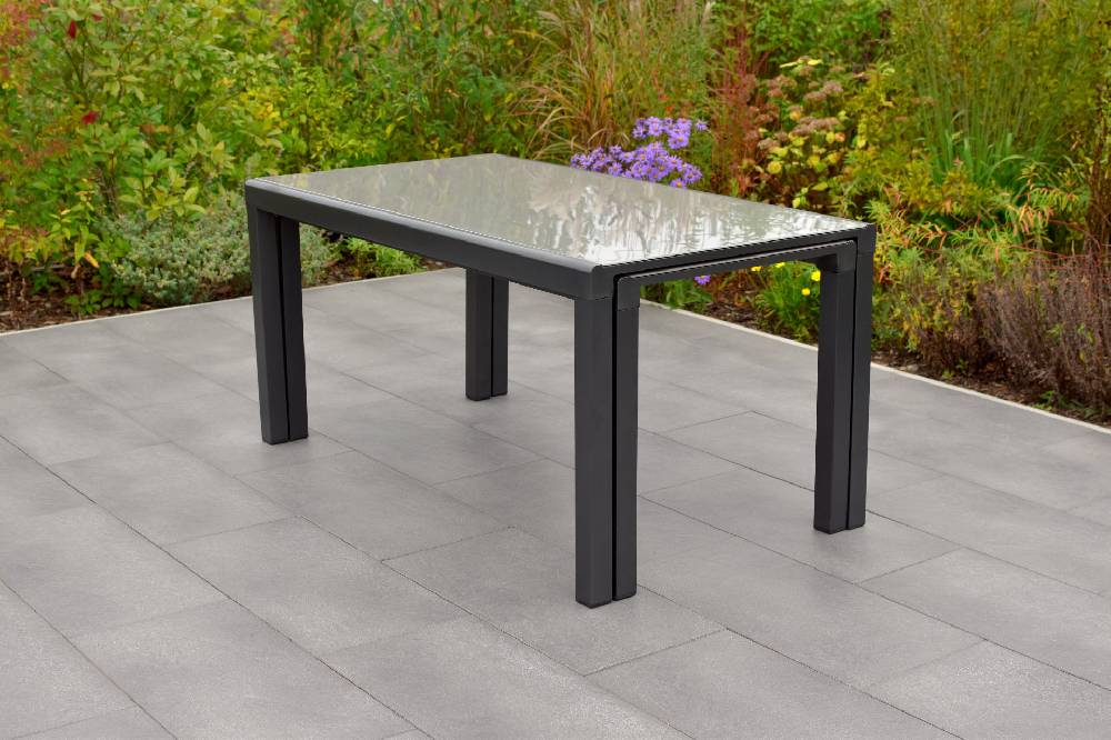 Merxx Trivero Set 9tlg. Flex-Ausziehtisch 160/320 x 78 cm Tiefpreis
