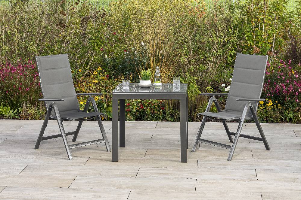 Merxx Taviano Set 3tlg. Balkonausziehtisch 80/120 x 70 cm Bis zu 50% Rabatt