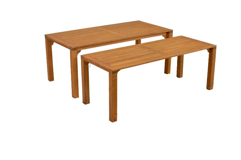 Merxx Paraiba Set 9tlg. Flex-Ausziehtisch 185/370 x 90 cm Speichern exportieren