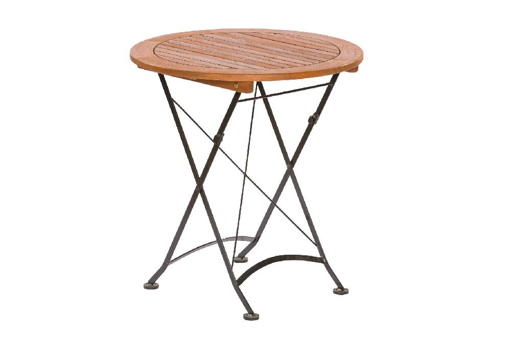 Merxx Schlossgarten Set 3tlg. Klapptisch rund ø 70 cm Fabrikpreis