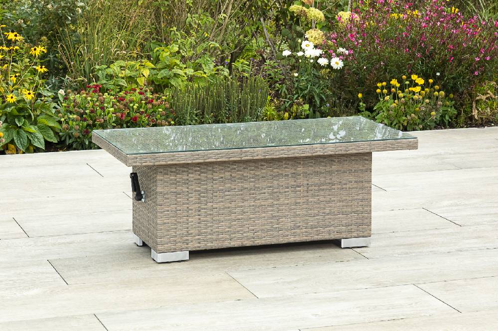 Merxx Bellante Set 5tlg. Tisch höhenverstellbar 120 x 60 cm Neueste Mode