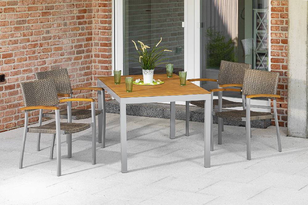Merxx Silano Set 5tlg. Tisch 150 x 90 cm Sonderangebot