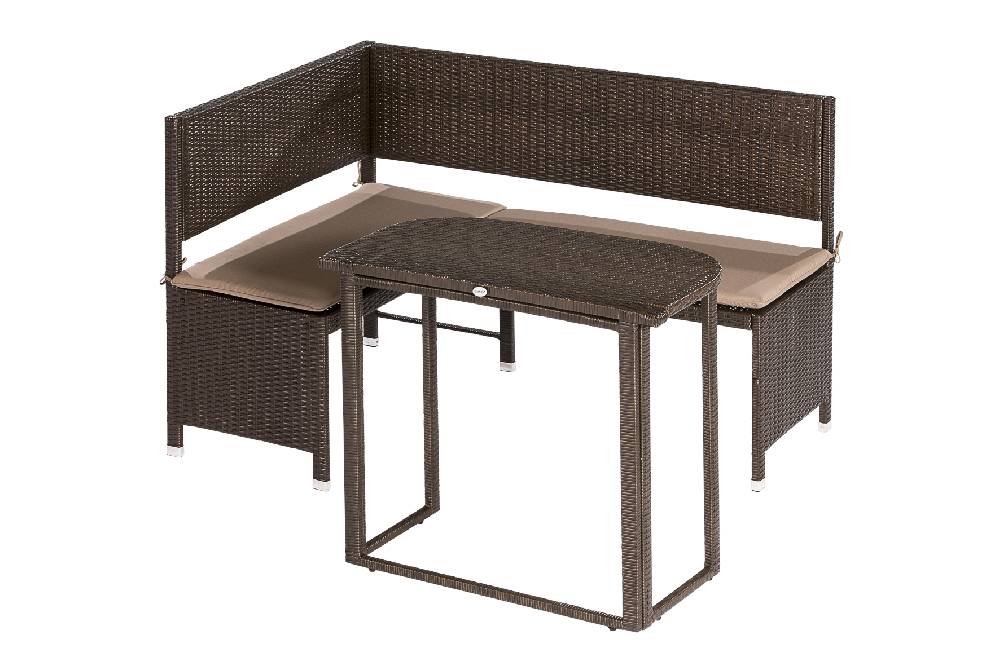 Merxx Eckbank Set 2tlg. Klapptisch 90 x 50 cm Preisnachlass