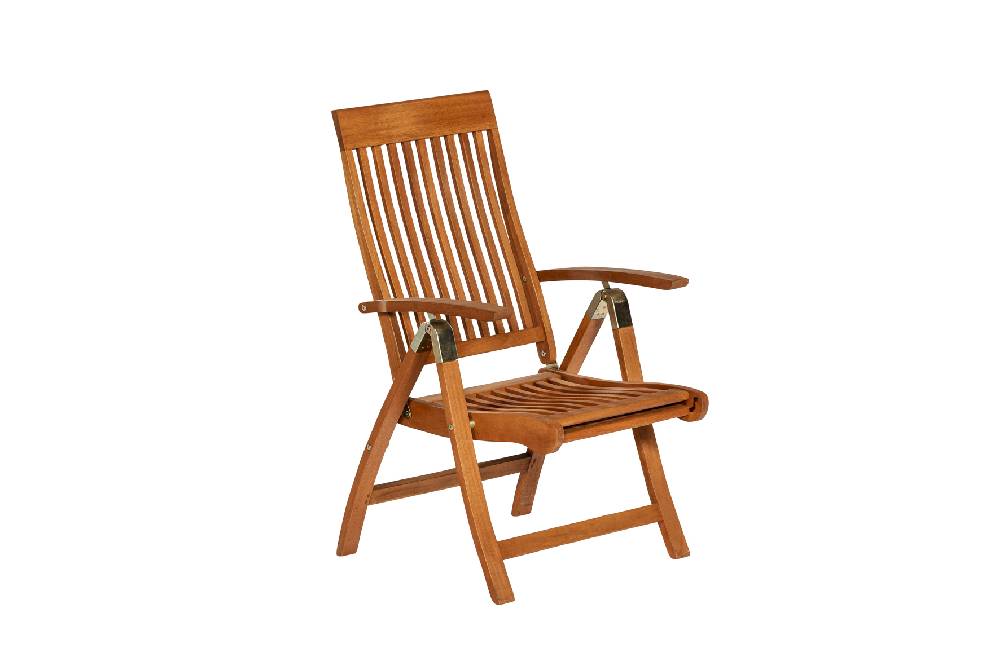 Merxx Comodoro Klappsessel 5 Pos. mit Fußteil und Kissen Clearance-Verkauf