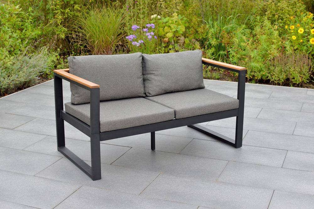 Merxx Mykonos Set 3tlg. Tisch 90 x 60 cm 3er Bank Sonderangebot