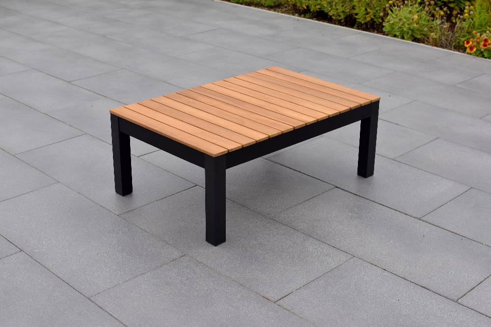 Merxx Mykonos Set 3tlg. Tisch 90 x 60 cm 3er Bank Sonderangebot