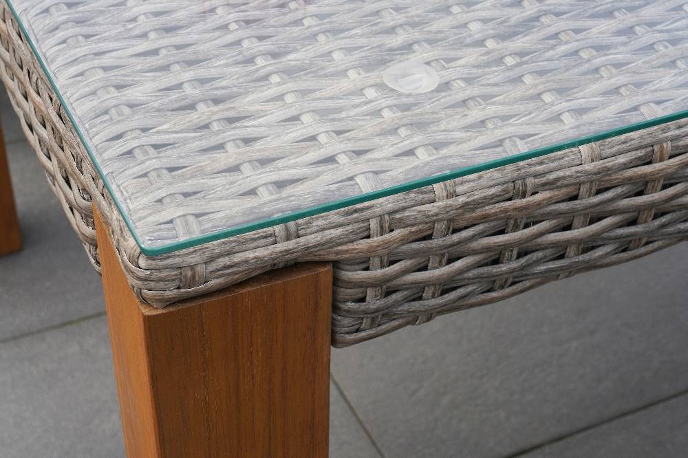 Merxx Geflechttisch 100 x 200 cm Sonderangebote