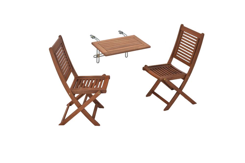 Merxx Cordoba Set 3tlg. Balkonhängetisch 60 x 40 cm Speichern exportieren