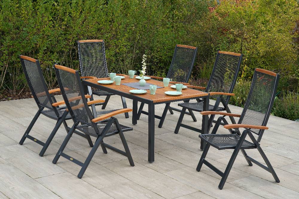 Merxx Tilos Set 7tlg. Tisch 150 x 90 cm Online Outlet