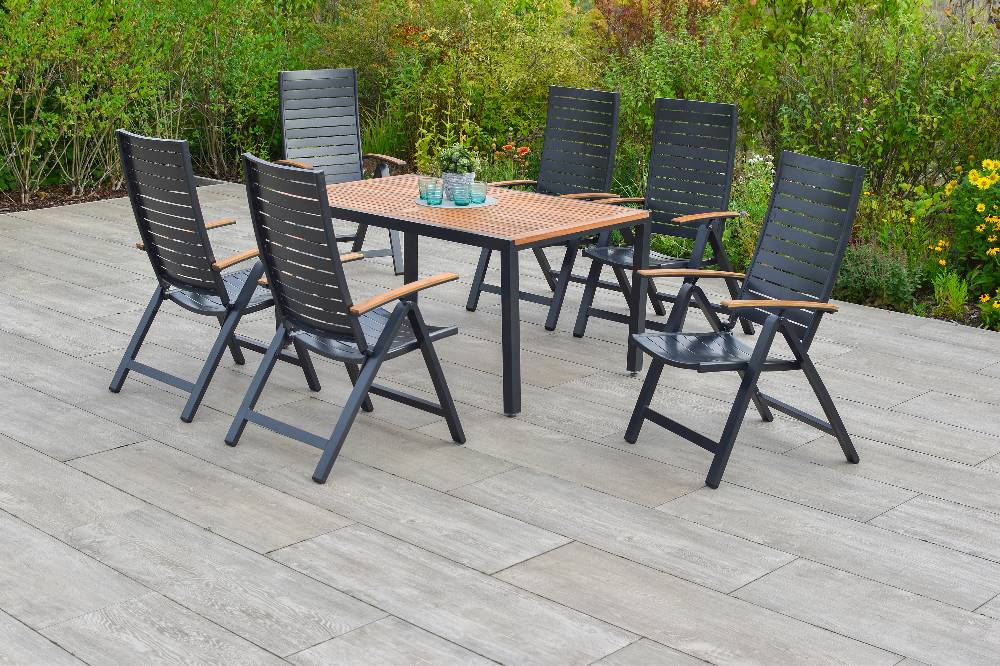 Merxx Astros Set 7tlg. Tisch 150 x 90 cm Große Rabatte