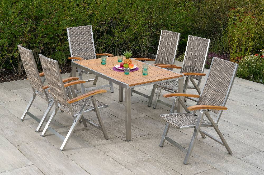 Merxx San Severo Set 7tlg. TIsch 150 x 90 cm Kostenlose Rückgabe