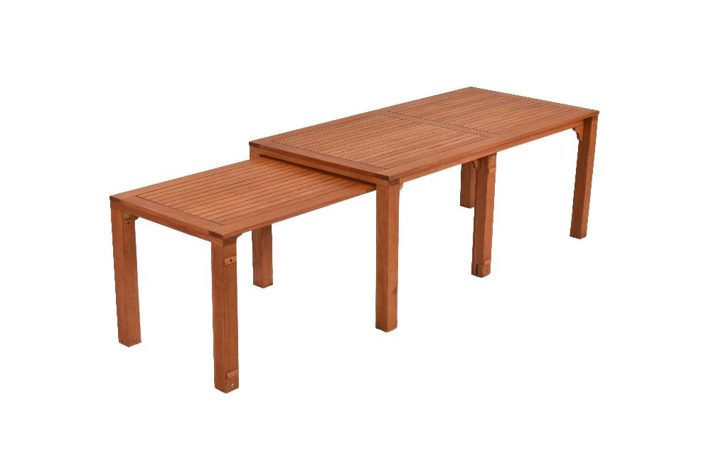 Merxx Comodoro Set 17tlg. Flex-Ausziehtisch 185/370 x 90 cm im Angebot