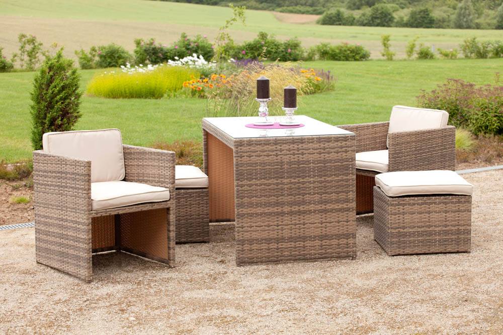 Merxx Merano Balkonset 11tlg. Tisch 69 x 127 cm Online Outlet