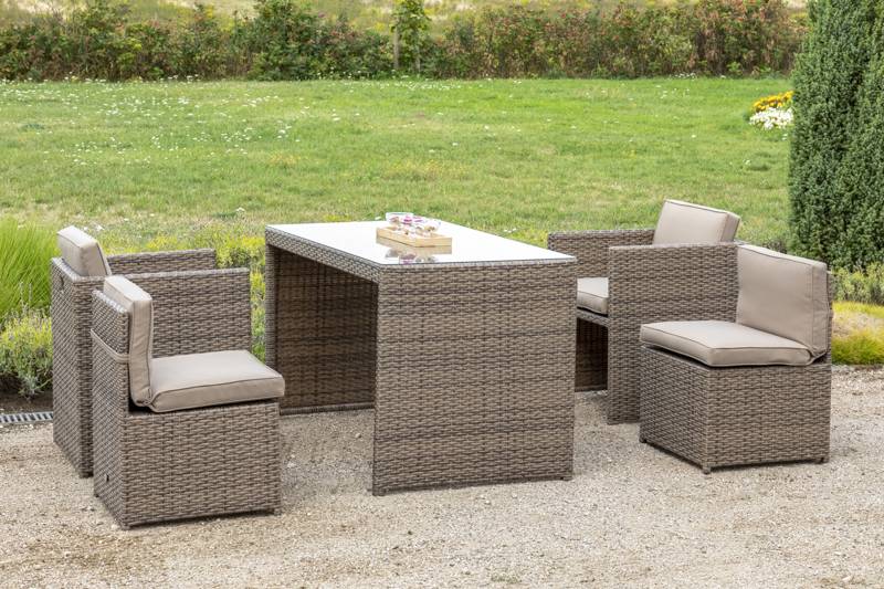 Merxx Merano Set 11tlg. Tisch 128 x 70 cm Zeitlich begrenztes Angebot