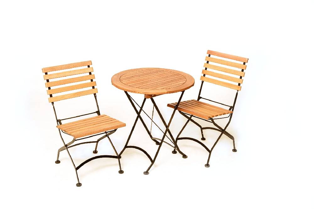 Merxx Schlossgarten Set 3tlg. Tisch rund ø 70 cm Sonderangebote