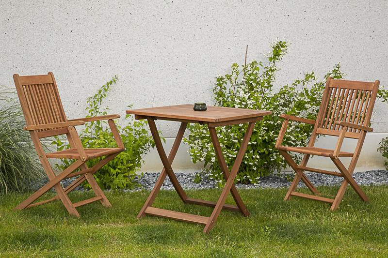 Merxx Rio Set 3tlg. Tisch 70 x 70 cm Kostenlose Rückgabe
