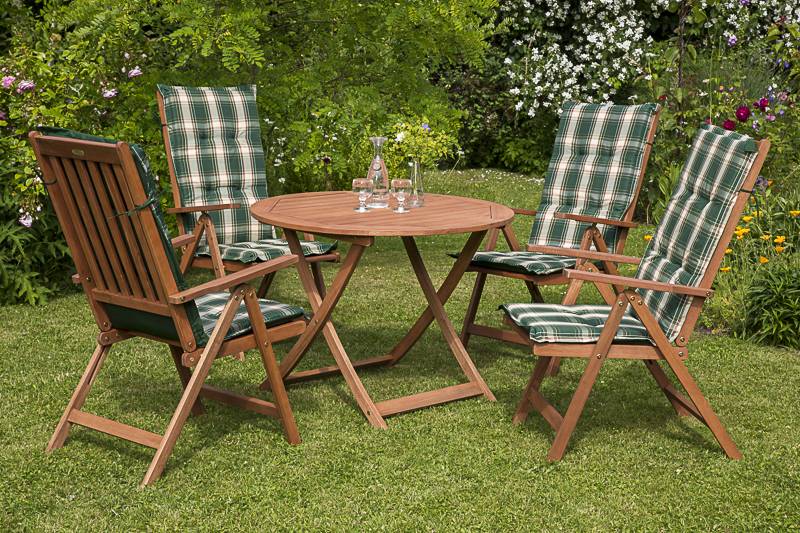 Merxx Vitoria Set 9tlg. Tisch rund ø 100 cm