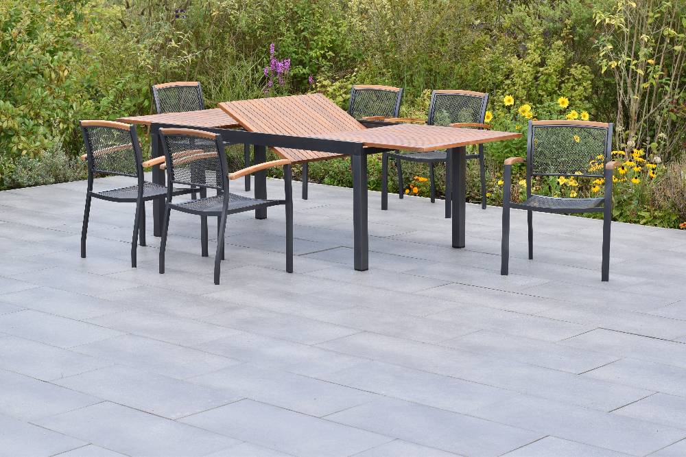 Merxx Tilos Set 7tlg. mit Ausziehtisch 180/250 x 100 cm Angebote