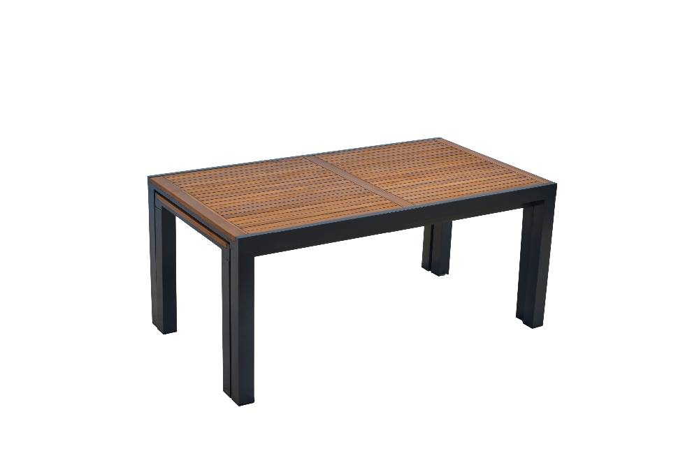 Merxx Tilos Set 9tlg. mit Flex-Ausziehtisch 180/360 x 100 cm Neueste Stile