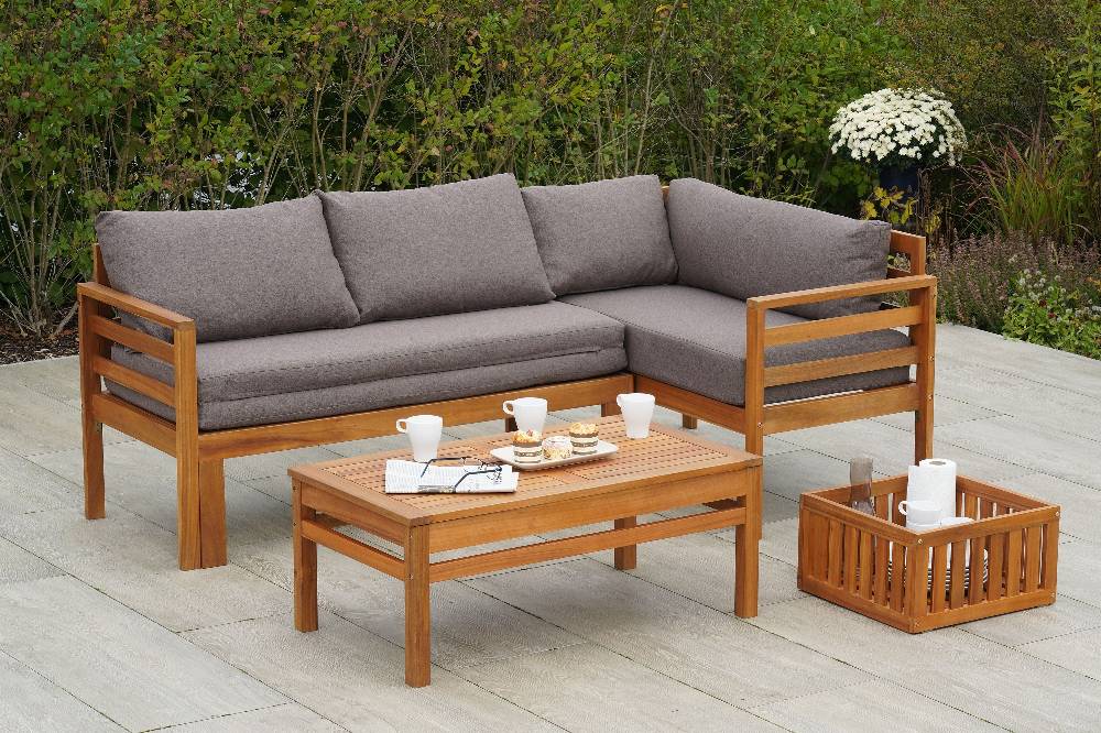 Merxx Brasilia Balkonset Tisch 100 x 56 cm