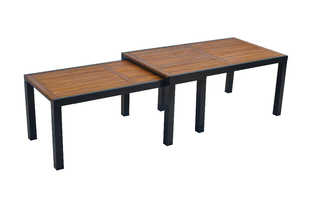 Merxx Tinos Set 9tlg. mit Flex-Ausziehtisch 180/360 x 100 cm Versandkostenfrei