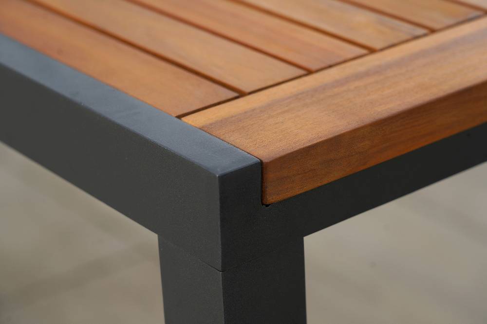 Merxx Tinos Set 9tlg. mit Flex-Ausziehtisch 180/360 x 100 cm Versandkostenfrei
