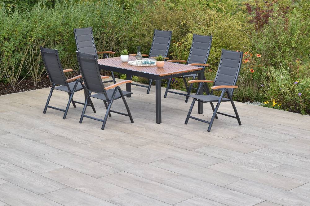 Merxx Paxos Set 7tlg. mit Ausziehtisch 180/250 x 100 cm Muttertagsangebot