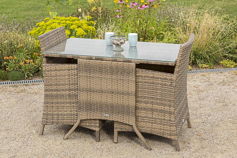 Merxx Treviso Set 5tlg. Tisch 114 x 64 cm Discount Store für neue Produkte