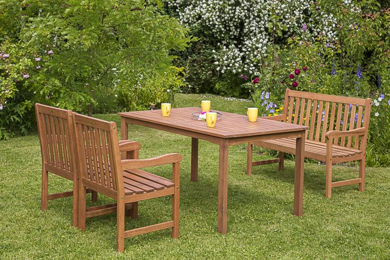 Merxx Santos Set 4tlg. Tisch 150 x 90 cm Schlussverkauf