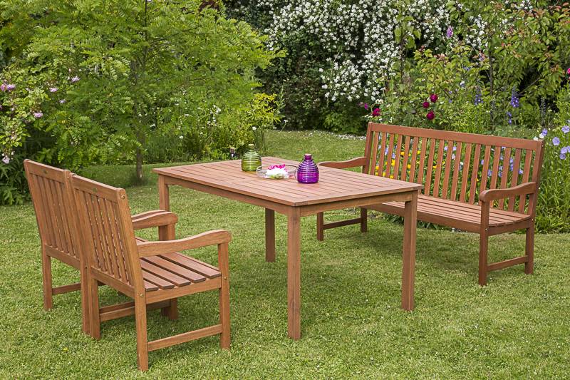 Merxx Santos Set 4tlg. Tisch 150 x 90 cm Günstiger Verkauf