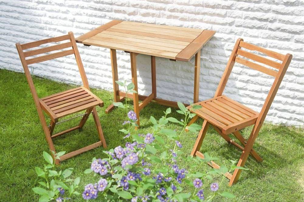 Merxx Porto Set 3tlg. Klapptisch 90 x 60 cm Online Shopping