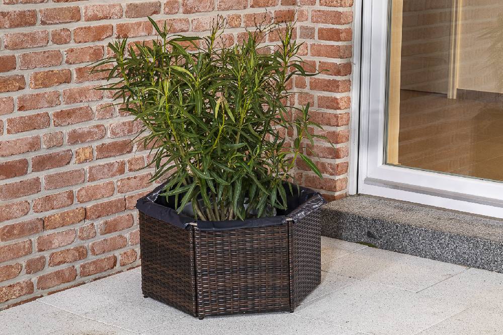 Merxx Pflanzkübel Hexagon Ø 80 x 33 cm Lagerräumung