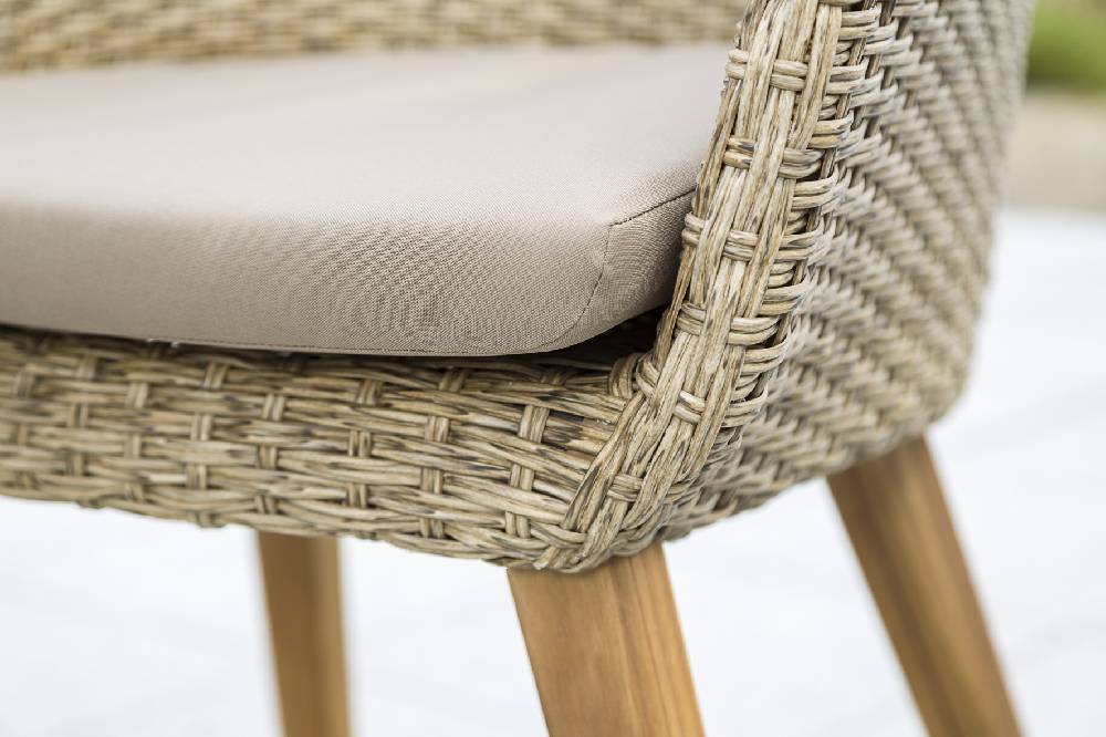 Merxx Aronne Set 7tlg. mit Doppel-Ausziehtisch 180/220/260 x 100 cm - inkl. Kissen Zeitlich begrenztes Angebot