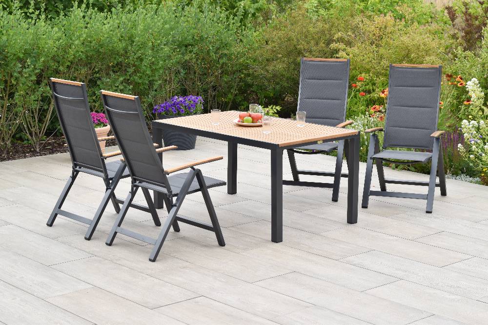 Merxx Verona Set 5tlg. mit Tisch 150 x 90 cm Saisonale Angebote