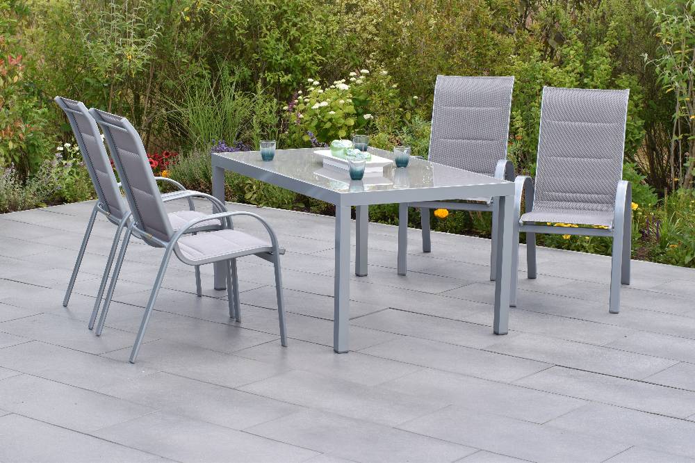 Merxx Amalfi di Lusso Set 5tlg. mit Tisch 150 x 90 cm Speichern exportieren