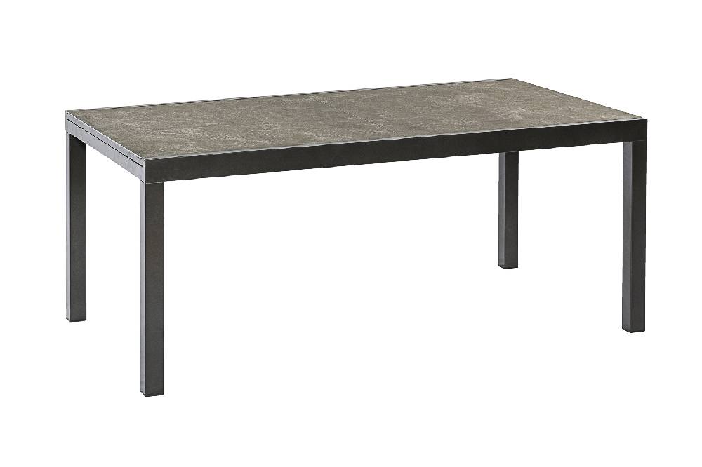 Merxx Amalfi di Lusso Set 5tlg. mit Semi-Ausziehtisch mit Digitaldruckplatte 180/250 x 100 cm Outlet