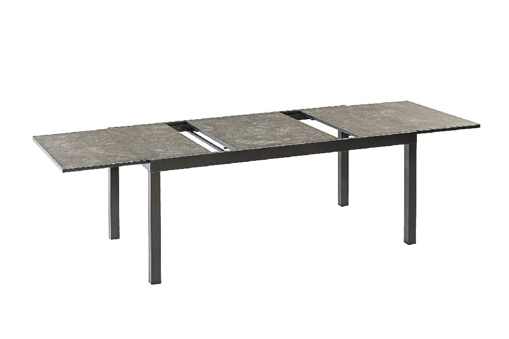 Merxx Amalfi di Lusso Set 5tlg. mit Semi-Ausziehtisch mit Digitaldruckplatte 180/250 x 100 cm Outlet