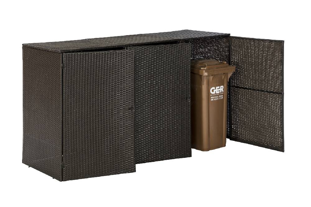 Merxx Mülltonnenabdeckung 3er 240 Liter Online Outlet