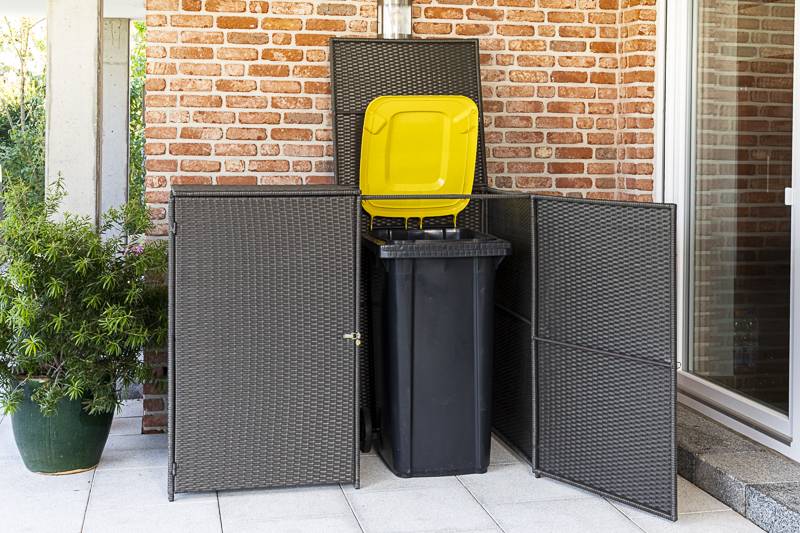 Merxx Mülltonnenabdeckung 2er 240 Liter Exklusive Angebote