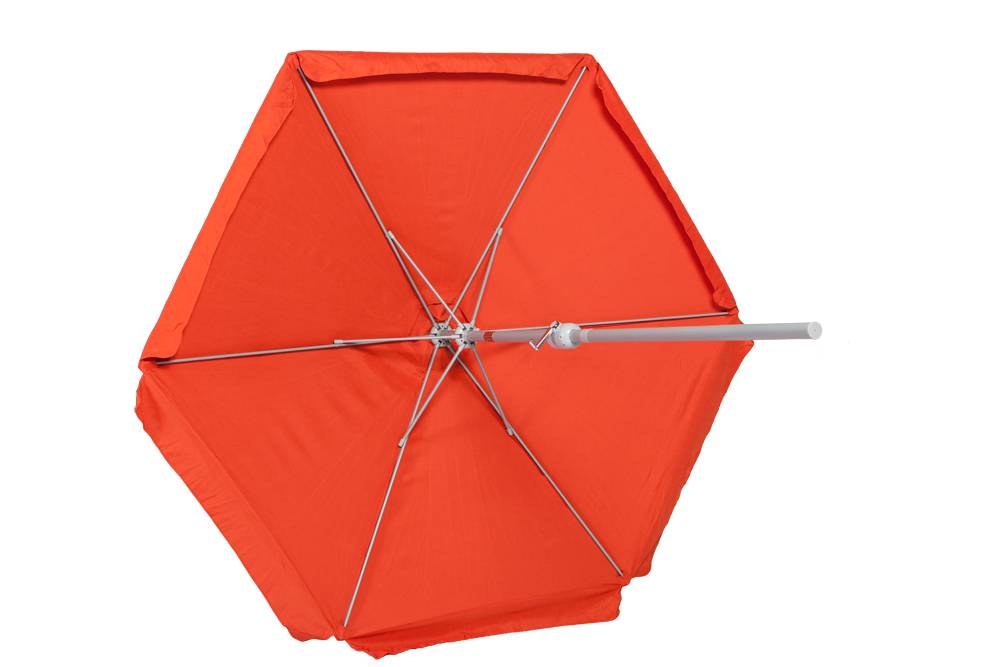 Merxx Schirm Ø 230 cm 38 mm Rohr terracotta Clearance-Verkauf