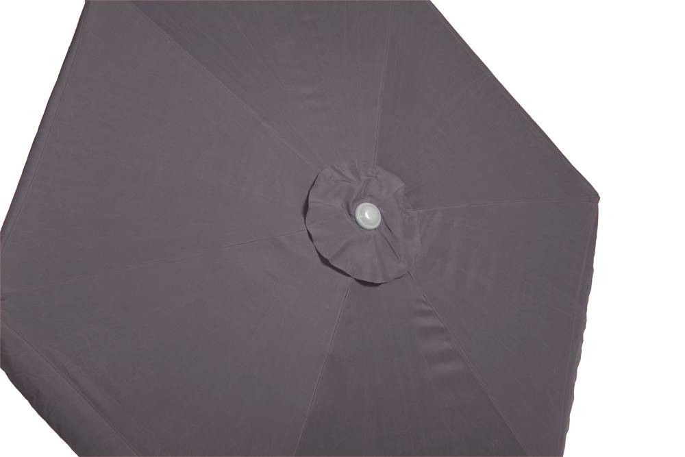 Merxx Schirm Ø 270 cm 38 mm Rohr grau Kostenloser Versand international