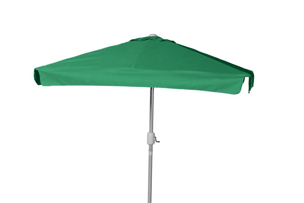 Merxx Schirm 120 x 190 cm 38 mm Rohr grün Im Verkauf
