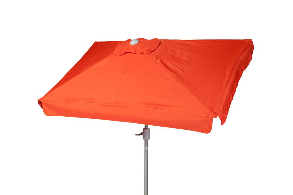 Merxx Schirm 120 x 190 cm 38 mm Rohr terracotta zollfrei